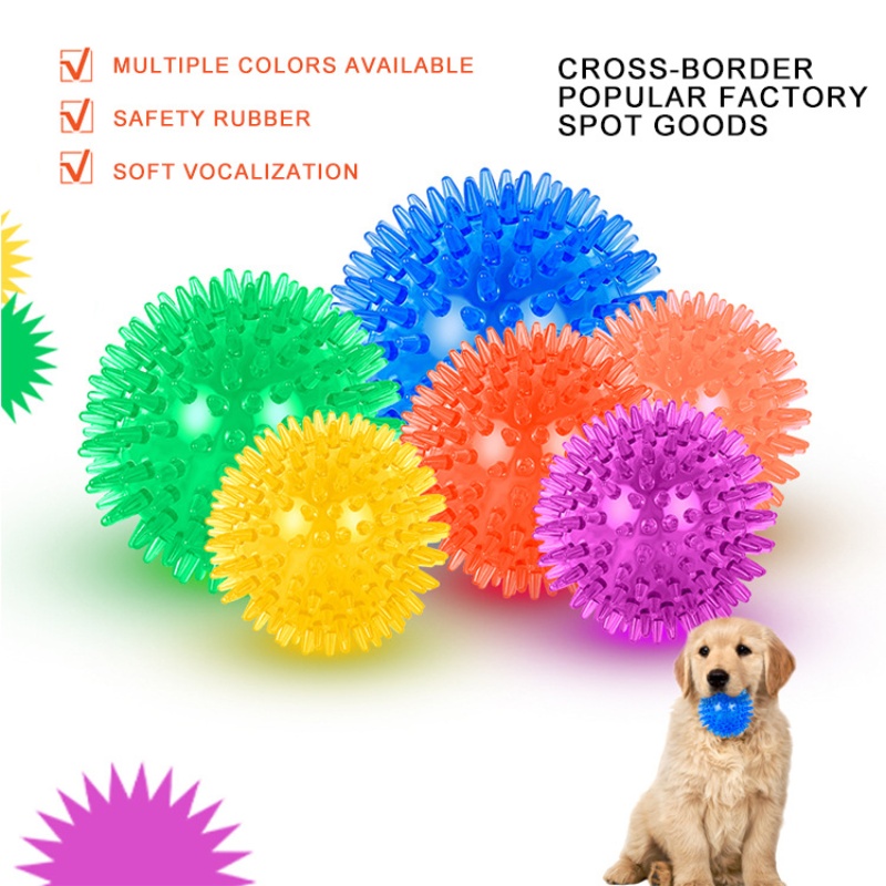 Indestructible Dog Chew Toy - Bola Mainan Hewan Peliharaan untuk Kucing