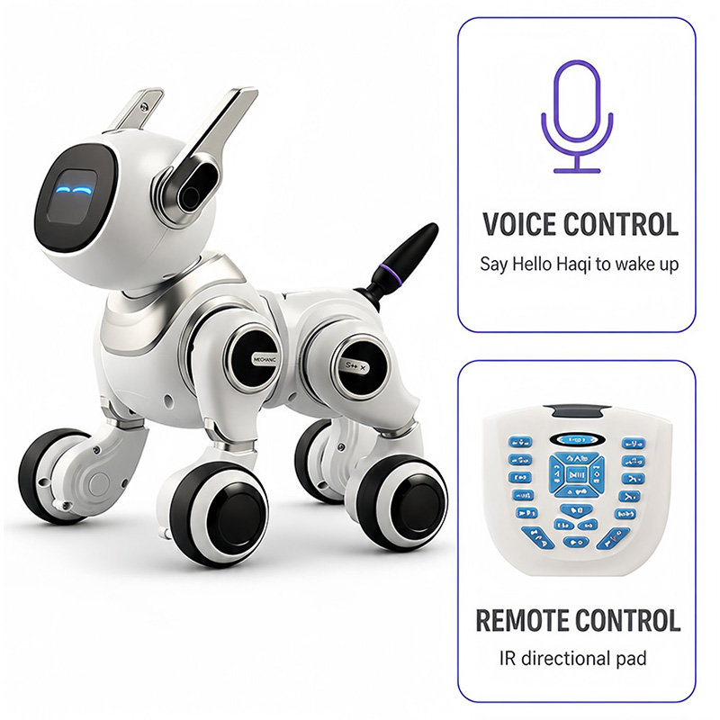 Dog Toys - Robot Anjing Interaktif G110 untuk Anak-anak,