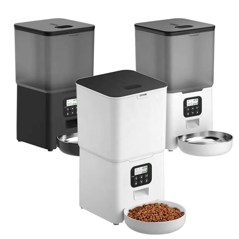 Pet Feeders - Pengumpan Makanan Hewan Peliharaan Otomatis 6L,