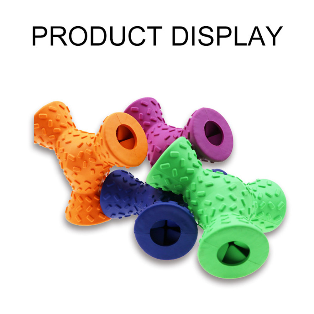 1 buah mainan kunyah anjing be - Rubber Treat Dispensing Dog Toy ulasan dan harga