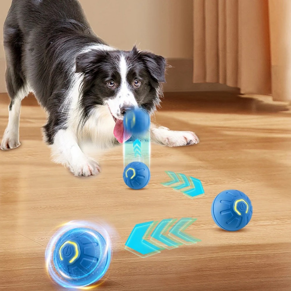 Baru 1 buah mainan bola anjing - Automatic Moving Dog Ball ulasan dan harga