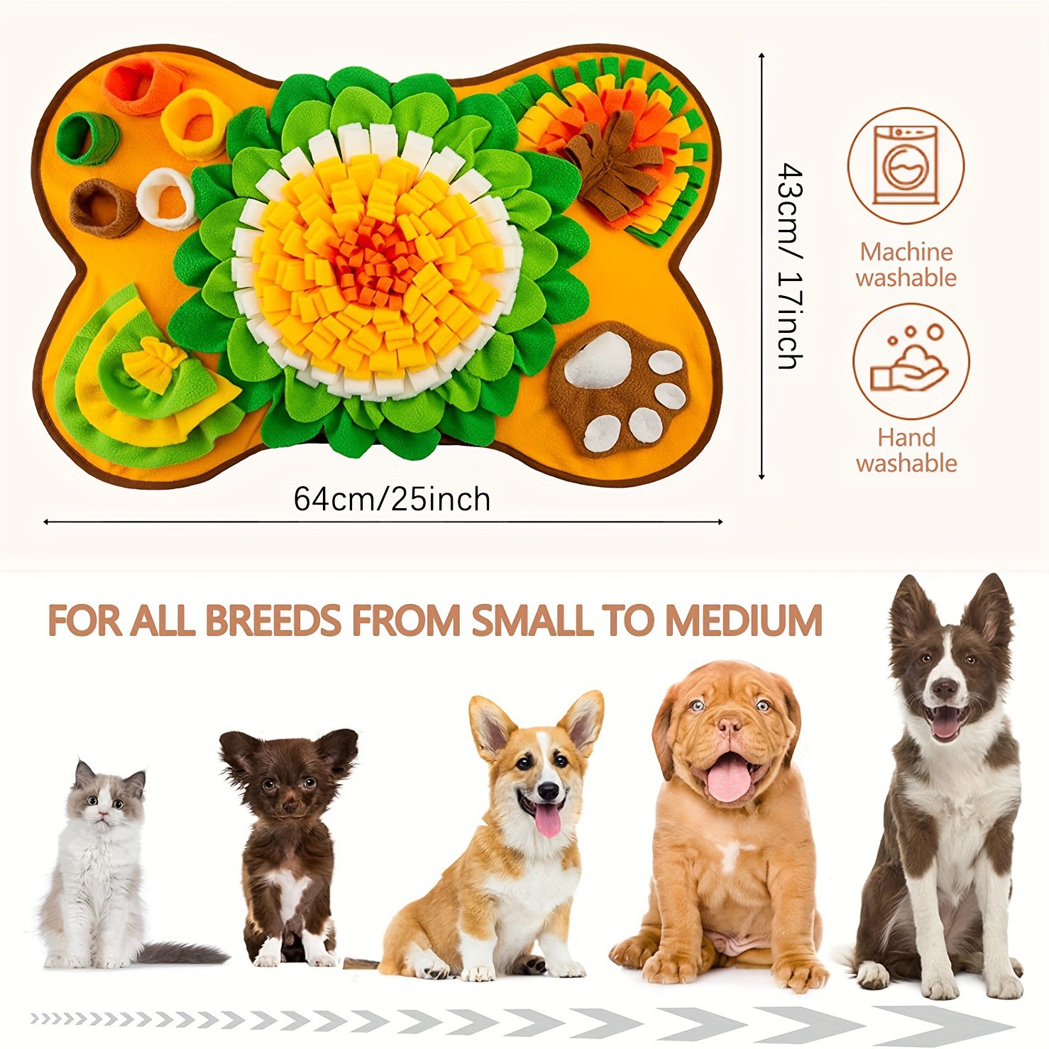 Alat Mencium untuk Anjing Keci - Snuffle Mat For Dogs ulasan dan harga