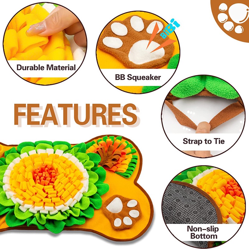 Alat Mencium untuk Anjing Keci - Snuffle Mat For Dogs ulasan dan harga