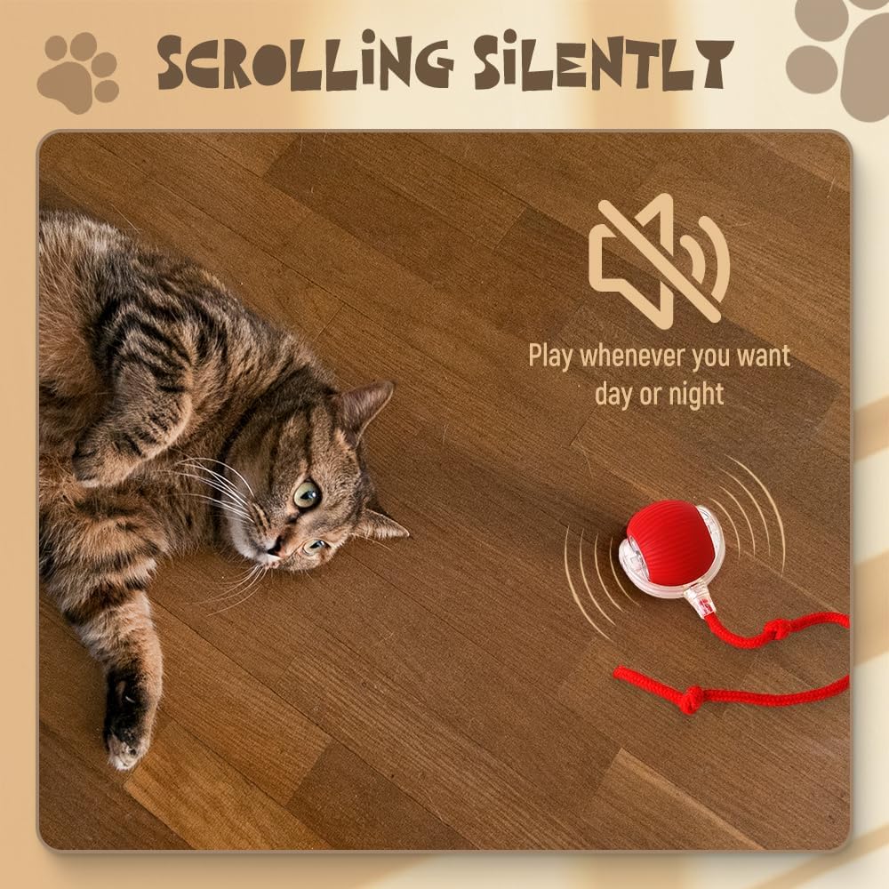 Bola Anjing Interaktif 2026, M - Automatic Moving Dog Ball ulasan dan harga