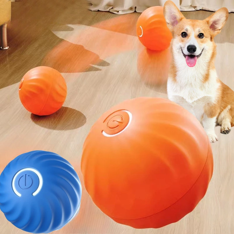 @1G-Bola Mainan Hewan Pelihara - Automatic Moving Dog Ball ulasan dan harga