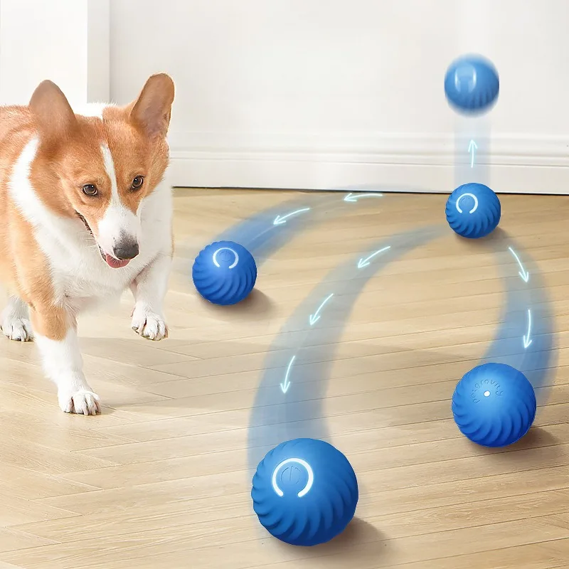 @1G-Bola Mainan Hewan Pelihara - Automatic Moving Dog Ball ulasan dan harga