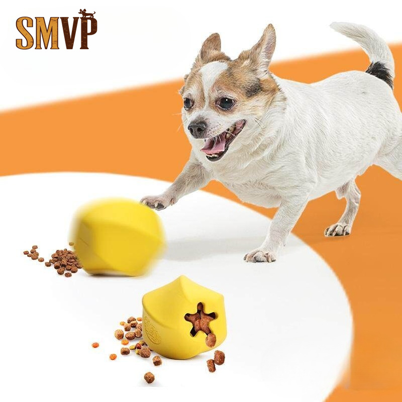 Mainan Dispenser Camilan Anjin - Rubber Treat Dispensing Dog Toy ulasan dan harga