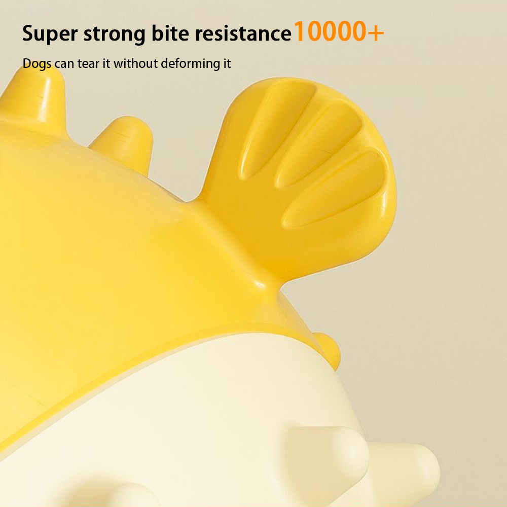 Mainan Anjing Ikan yang Bisa M - Rubber Treat Dispensing Dog Toy ulasan dan harga