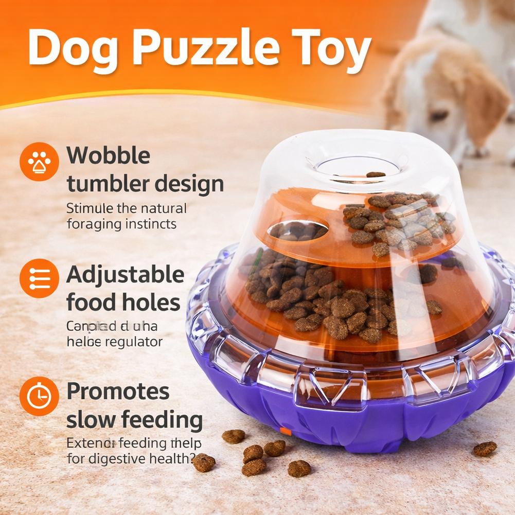 Mainan Puzzle Anjing Interakti - Dog Puzzle Feeder Toy ulasan dan harga